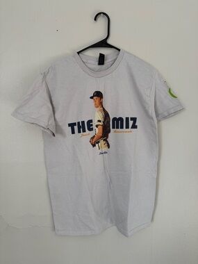Gildan White 'The Miz' Graphic Short Sleeve Tee Brewers Baseball